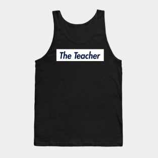 THE TEACHER SUPER LOGO Tank Top